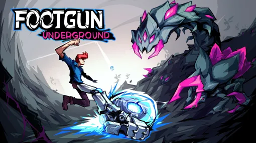 モンスターたちにシュートを放て！ サッカーとローグライクアクションを融合した「Footgun: Underground」Steamで本日リリース