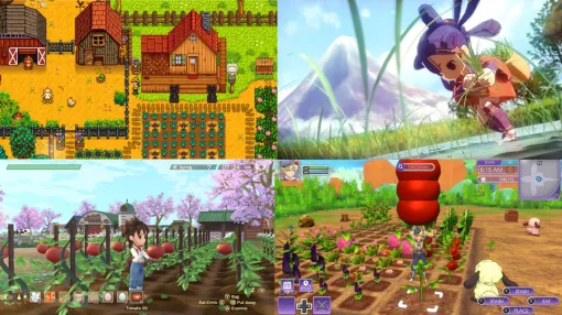 "Farm Story", "Runfaku", "Tenho no Sakunahime", "Stardew Valley" and other cheap Steam Farm Festivals are being held. GW has a farm Sim