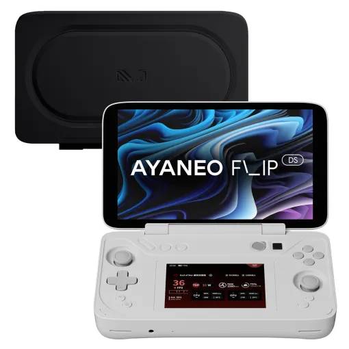 2画面を搭載した携帯型ゲームPC「AYANEO Flip DS」国内版のクラウドファンディングがはじまる