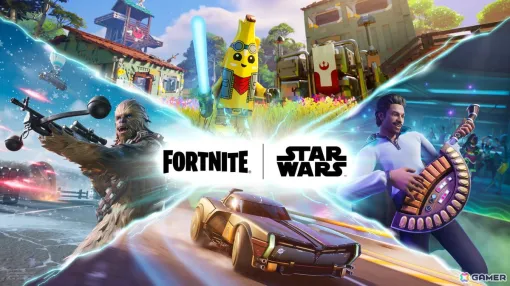 "Star Wars" content is now available in four titles, including "Fortnite Battle Royale" and "LEGO Fortnite"! Available from May 3rd