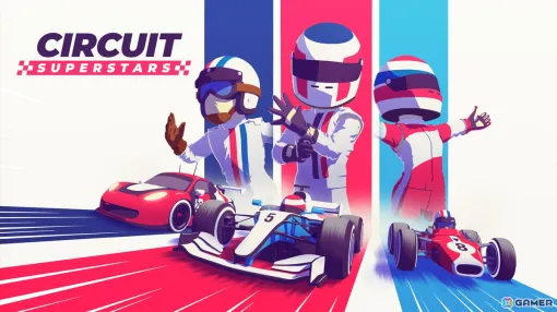 The PS4/Switch version of the full-fledged top-down racing game "Circuit Superstars" is now on sale! Make full use of cornering and pit strategies to aim for first place.