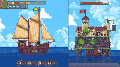 海賊アドベンチャーゲーム『Seablip』Steamにて5月17日早期アクセス配信へ。海賊船を買い船員を雇って、財宝や賞金首を追い大海原を冒険