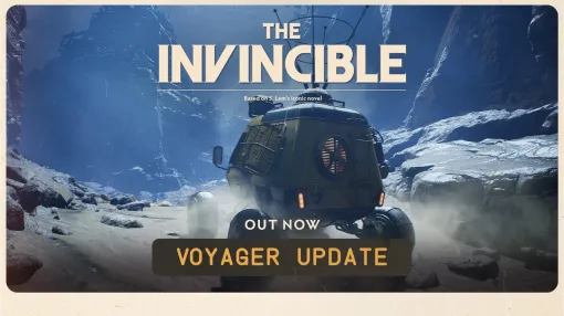 「The Invincible」の最新アップデート「The Voyager」をリリース。主人公の移動速度の向上やローバーの視点変更などプレイフィールを向上