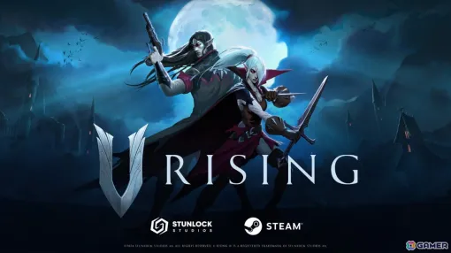 ヴァンパイアを題材にしたサバイバルアクションRPG「V Rising」がSteamにて正式リリース！「悪魔城ドラキュラ」とのコラボも