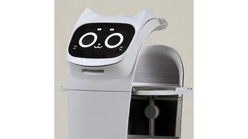 ネコ型配膳ロボット「べラボット」をコトブキヤがまさかのプラモデル化へ。コロナ禍以降に飲食店で流通したおなじみのロボットが1/12スケールの商品に