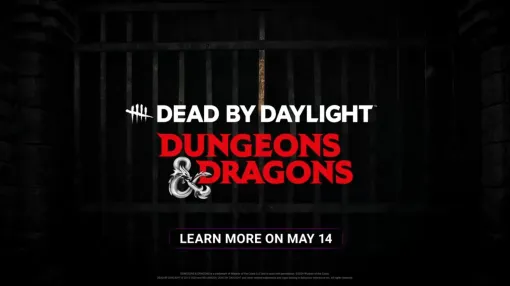 『Dead by Daylight』と『ダンジョンズ＆ドラゴンズ』のコラボが決定。詳細は14日深夜の8周年アニバーサリー番組で発表、予告映像には「ビホルダー」らしき怪物の姿も