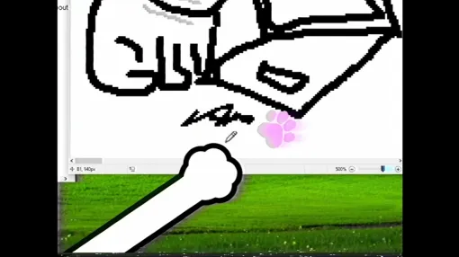 The PC application "Desktop Cat Cursor" that follows the mouse cursor with cat legs is now available. Cat legs with a strong presence accompany every operation