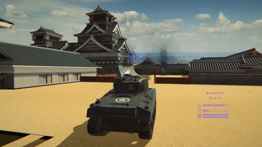 Japan's castle reproduction tank game "Shogun Castle" announced. For some reason, WW2 US tanks attack 37 castles in Japan, including Azuchi Castle and Sunpu Castle