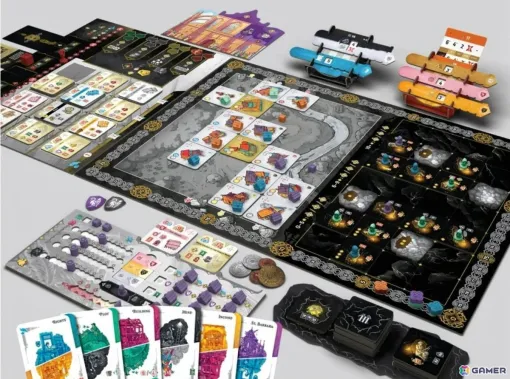 The Japanese version of the board game "Kutná Hora: Silver Town" that develops the historic silver mine city of the Czech Republic will be released in early June!