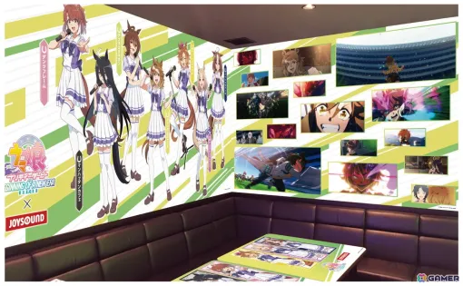 A collaboration campaign between the movie version of "Uma Musume Pretty Derby: The Door of a New Era" and JOYSOUND directly managed stores will be held from May 24th!