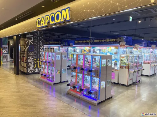 A new section has opened on the 1st floor of "Prasa Capcom Ikebukuro Store"! Set up a crane game and capsule lab