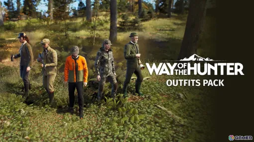 "Way of the Hunter" New Outfit Pack DLC "Outfits Pack" is now on sale! Includes traditional Slovak hunting styles