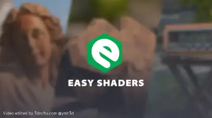 Easy Shaders – 汚れや劣化表現などを手軽にパラメータ制御可能な15のシェーダーが付属したBlenderアドオンが登場！