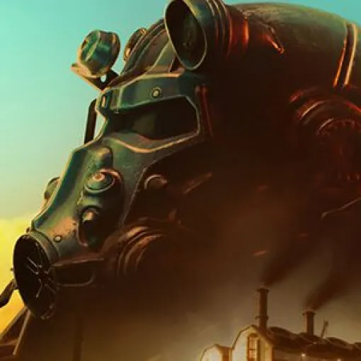 Will there be a "Fallout" collaboration in "Fortnite"? An image showing a helmet that looks like power armor is released in Official X