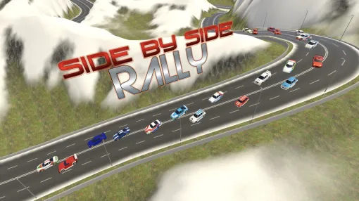 Indie game developer ZUOSOFT releases top-view rally racing game "Side by Side Rally" for smartphones
