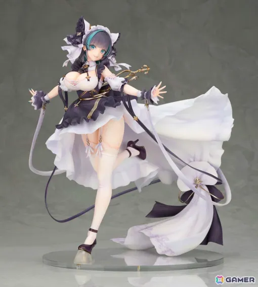 A 1/7 scale figure of "Azuren" Cheshire is now available! Pay attention to the lively pose and the sharp body line
