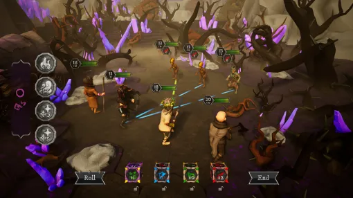 The management and battle of the four warriors are left to the roll of the dice. Introducing the roguelike ADV "Wanderer's Sigil: Dice-Fueled Adventure"