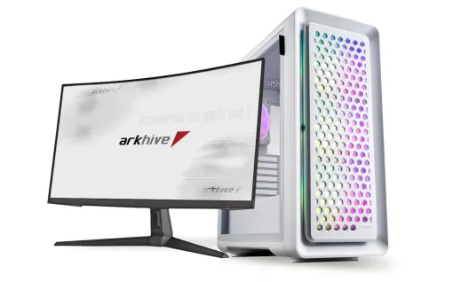 「arkhive」にFSP製「FSP CUT593P ホワイト」採用タワー型ゲーミングPC 2モデルが追加5月28日より受注開始