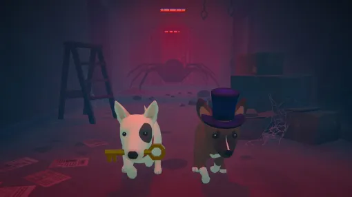 かわいい子犬となってお化け屋敷を冒険する協力型ホラーゲーム『Haunted Paws』が発表。多彩な帽子でおめかしし、“2匹”の力をあわせて人間の友だちを邪悪な生物の手から助け出そう