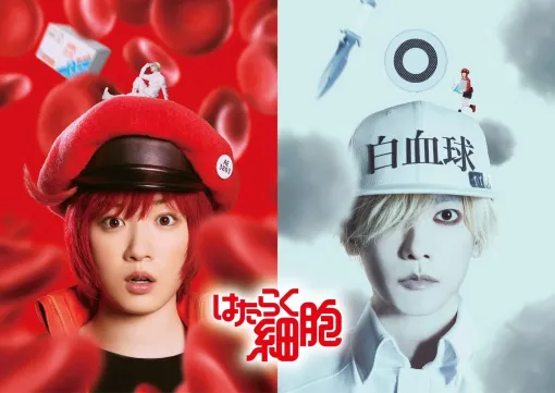 『はたらく細胞』の実写映画が2024年12月に公開決定。永野芽郁さんが「赤血球」、佐藤健さんが「白血球」を演じる特報映像もお披露目