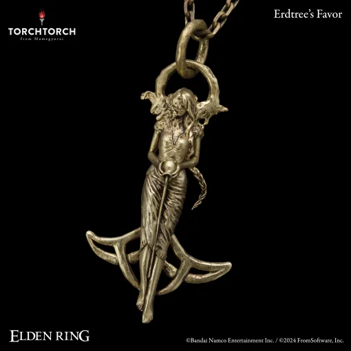 「ELDEN RING」より「黄金樹の恩寵」のペンダントがTORCH TORCHのアクセサリーシリーズに登場