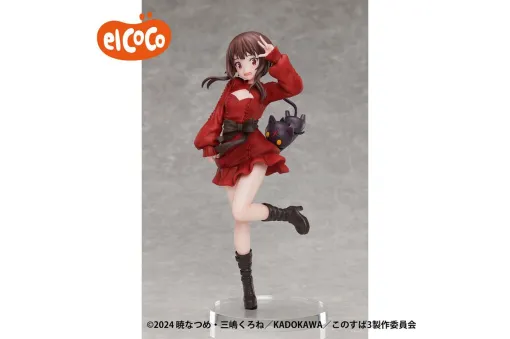 "Konosuba" Megumin's new figure is cute in a miniskirt dress and a panicked expression [Bless this wonderful world!] 3】