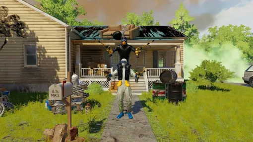 Multi-compatible chaos cleaning action "Purrrifiers" announced. In a chaotic world, you can clean up the city and people, and enjoy "garbage play" using garbage bags.