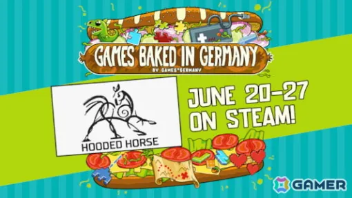 5 titles including "Super Fantasy Kingdom" and "Fata Deum" will participate in the "Games Baked in Germany Showcase" on Steam! A new trailer has also been released.