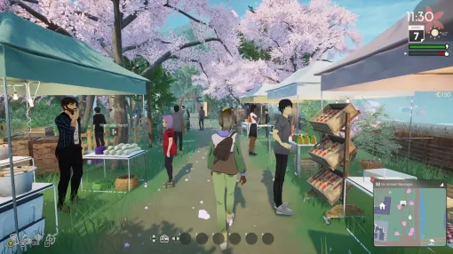 Japan farm life game "SunnySide" is insanely influenced by "Persona 4" in terms of how you spend your day and how you love your life. What I worked hard to make a fantasy Japan countryside life sim