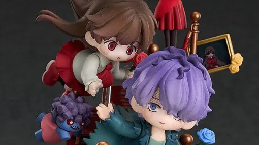 The figures of "Ib" Eve and Garry are captivating in their design, which encapsulates the world of Gertena. By the way, like you can see the appearance of a cute bunny?