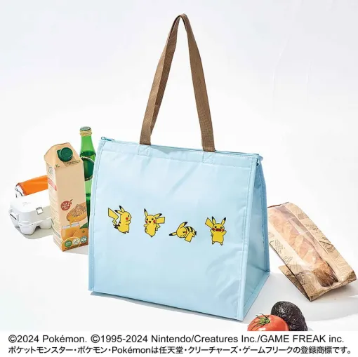 Pokémon's big cold storage tote bag is appended! Magazine "SMART August/September 2024 Combined Issue" Released on June 25 Expressive Pikachu and Koori &amp; Worm-type Pokemon Design