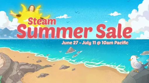 "Steam Summer Sale 2024" will open at 2 a.m. on June 28.