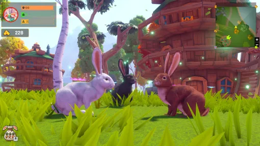 毒キノコで壊滅寸前の村を救うウサギのオープンワールドアドベンチャーゲーム『Adventure Forest: Rabbit Story』発表。綺麗な木々や川で構成された森を冒険していこう