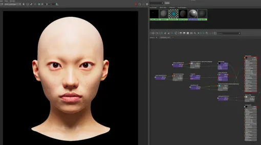 MayaのXGenを使用したフォトリアルなファー表現 第2回：ベースモデルの制作、髪の制作フロー