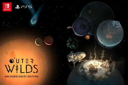 22分でループする宇宙の謎解きアドベンチャー「Outer Wilds」パッケージ版が10月24日に発売グッズ満載の特装版も。キービジュアルは「約ネバ」作者の描き下ろし