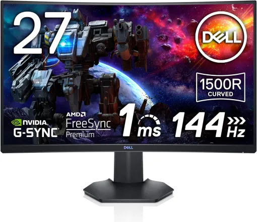 Amazon、Dellの27インチ曲面ゲーミングモニターがセールに。リフレッシュレート144Hz