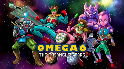 16bit風レトロフューチャーADV「OMEGA 6 THE TRIANGLE STARS」本日発売！「スターフォックス」などに携わるゲームクリエイター今村孝矢氏の新作