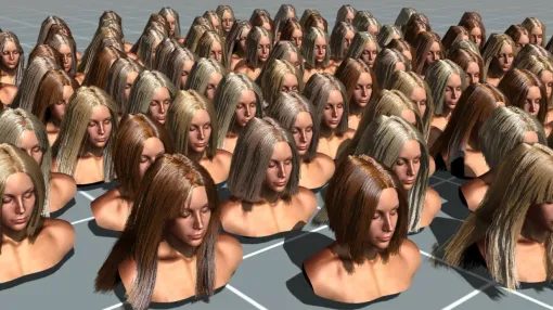 キャラ100体のヘアのラスタライズがわずか2ms！　SIGGRAPH 2024の高速リアルタイムヘアレンダリング技術論文 - ニュース