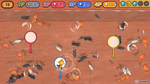 The party game "Werewolf Goldfish", which fights between goldfish that swim in hiding and poi, is now available!