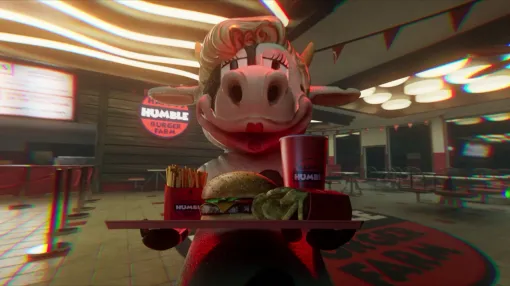 ミスをすると怪物に襲われる恐怖のバーガー屋で命懸けの夜勤バイトに挑むホラーゲーム『Happy’s Humble Burger Farm』がSteamにて75%オフの575円で買えるセール中