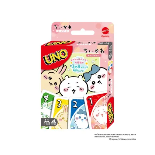 ちいかわ仕様の「UNO」が11月に発売決定！ スペシャルルールカード「流れ星」収録