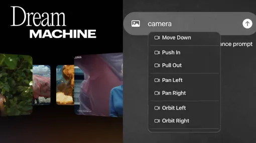 Luma AIの動画生成AI「Dream Machine 1.6」リリース！　カメラモーションのコントロールに対応、v1.5ではカスタムテキストのレンダリングにも対応 - ニュース