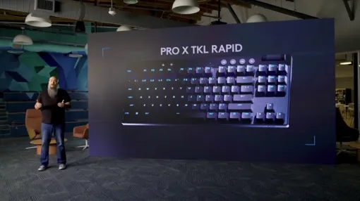 Logitech、ラピッドトリガー対応のゲーミングキーボード「PRO X TKL RAPID」発表！マグネティックアナログスイッチが新登場