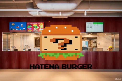 「ニンテンドーミュージアム」のカフェ撮りおろし！ 自分だけのバーガーを作れる「HATENA BURGER」登場店内には様々な“仕掛け”も