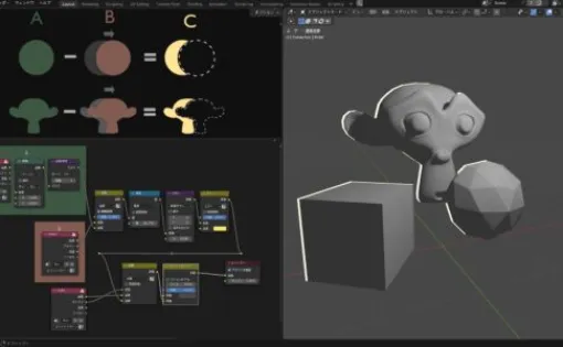 Fake Rim Light with Compositor Passes - Blender 4.3の新機能を活用し構築されたフェイクリムライトのコンポジットデータ入り.blendファイルが無償公開！