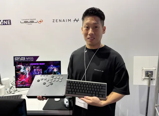 「ZENAIM KEYBOARD 60」、「ZENAIM ARCADE CONTROLLER」詳報「ZENAIM KEY SWITCH」が拓く新たなゲーミングの地平。次はいよいよマウスやヘッドセットへ