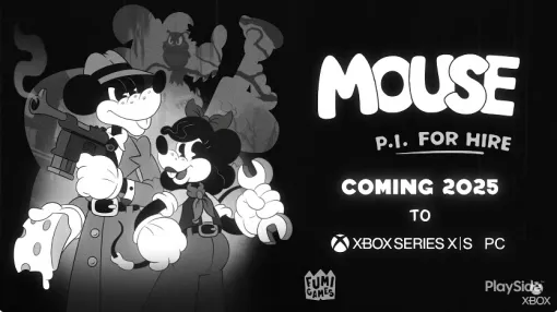 カートゥーンFPS「MOUSE: P.I. For Hire」、Xbox展開正式発表＆最新トレーラー公開！発売は2025年