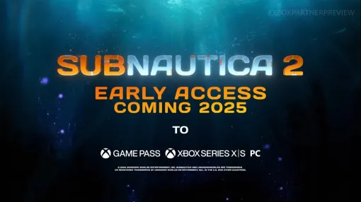 水中アドベンチャー「Subnautica 2」最新映像が公開！ 2025年よりアーリーアクセス開始「Xbox Game Pass」対象タイトルに