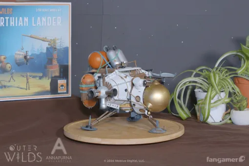 「Outer Wilds」ハーシアンの宇宙船がプラモデル化！ ロマン溢れる独特な形状を細部まで忠実に再現