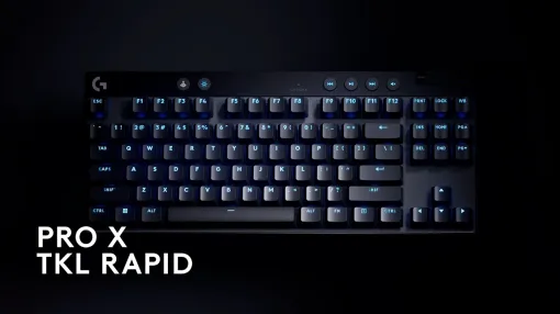 ロジクールGのハイエンドキーボード「PRO X TKL RAPID」＆「G915 X」は本日10月29日発売！「G515 WIRED」も登場